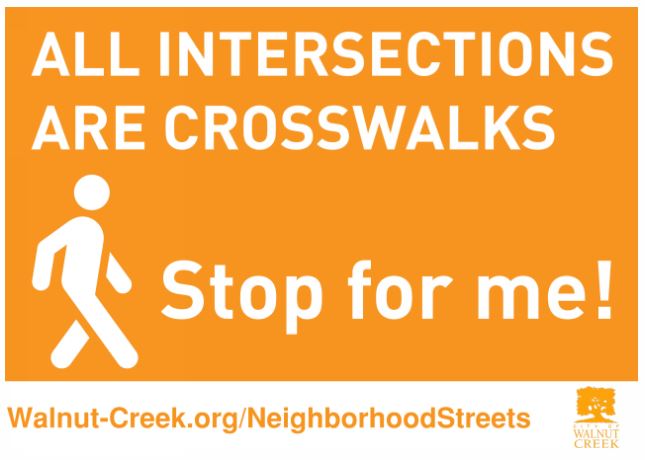 all intersections are crosswalks